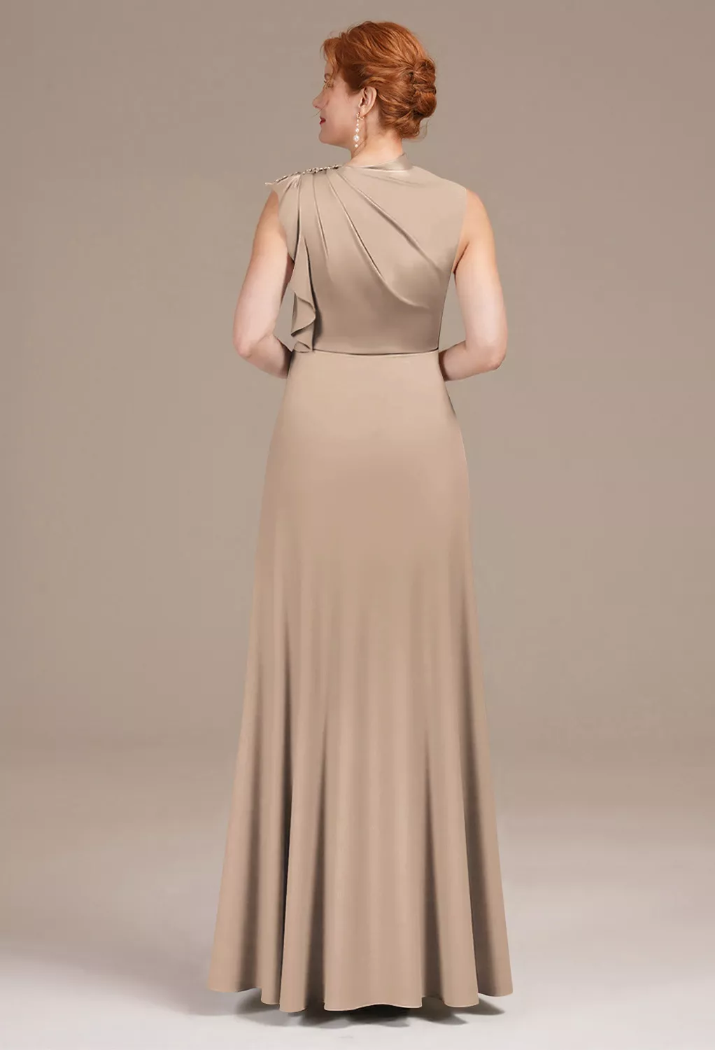 AW Aston Taupe  Mother of the Bride Dresses